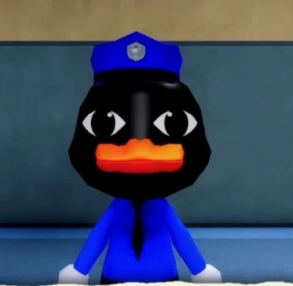 Officer Duckman reference art
